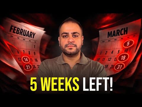 CRA’s 5 Most Dangerous Weeks (Now)